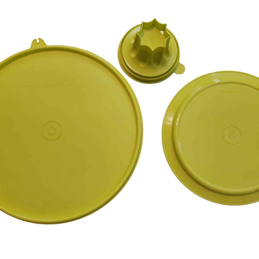 7 Piece Tupperware Jell-O Mold Bundt 2 Sizes